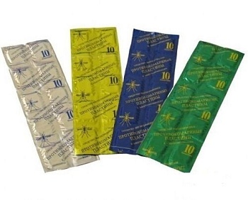 Пластины от комаров б/запаха