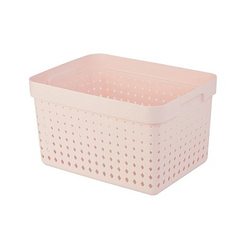 Корзинка PT Seoul 16,5л пудровый