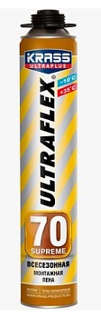 Пена монтажная проф KRASS ULTRAFLEX 70  всесезон.0,89 л.