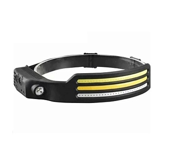 Фонарь налобный аккумуляторный 3 светодиодных ленты W689-3 Annsna