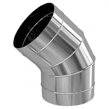 Отвод 3х-секц.печной ф.105мм