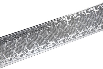 Бленда "Прованс" ПВХ Графитовый шелк (7см) Магеллан