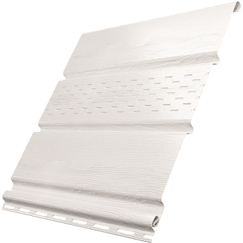 Софит с перфорацией 1 доски FineBer , графит, 3000мм