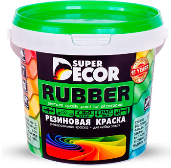 Краска резиновая SUPER дикая вишня 3кг 