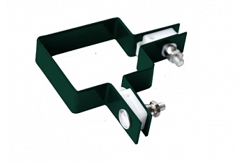 Крепление хомут угловой  62х55 RAL6005