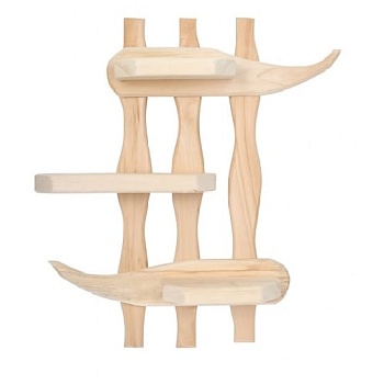 Полка "бамбук" 54*50*9см "Банные штучки"