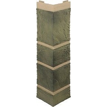 Планка 480 наружный угол камень малахит