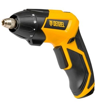 Отвертка аккумуляторная CSL-3.6-01, Li-Ion, 3.6 В, 1.3 А*ч, 200 об/мин, с аксессуарами Denzel