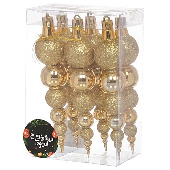 Набор шаров 6шт 14см в ассортим SYQC-0119205G/R