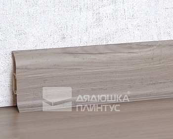 Плинтус ПВХ Волшебная палочка 2,2м 58мм 5815