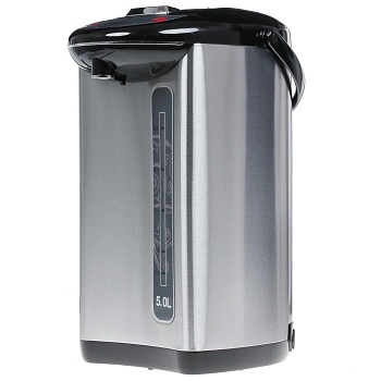 Термопот Centek CT-1083 (сталь) 5.0л, 800Вт, 3 способа подачи воды, двойная защита от перегрева