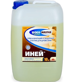 Защитное средствово 10кг отбеливающий "Иней" для древесины