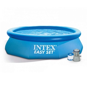 Бассейн надувной Intex Easy Set 28118NP с фильтр-насосом, 305х61 см