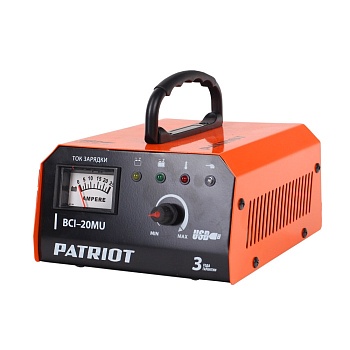 Устройство зарядное PATRIOT BCI-20MU  12В 0,4-15А