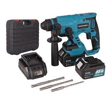 Перфоратор аккумуляторный бесщеточный ударный  ProfiPower MK DHR-18V