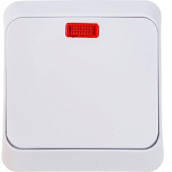 Выкл. 1кл ОП 10А с подсветкой "Этюд" "Schneider Electric"