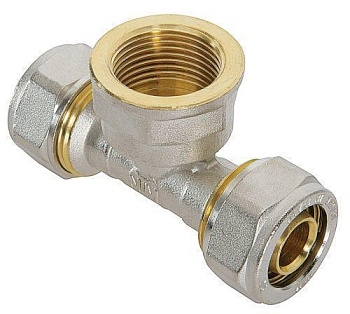 Тройник вод 26х3/4х26 ц/г/ц TM-М