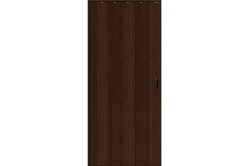 Дверь-гармошка с вставками Венге 0,84*2,05