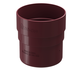Муфта соединительная Docke PREMIUM 120/85мм шоколад