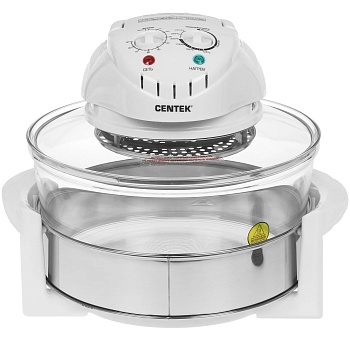 Аэрогриль Centek CT-1456   <12+5л>  1400Вт, таймер 90 мин, max 250°, 2 решетки