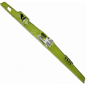 Уровень алюминиевый  литой, трапеция,2 глаз (1зеркальн),60см