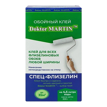 Клей обойный 300г Doktor MARTIN СпецФлиз