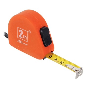 Рулетка 2м, 2 фиксатора 