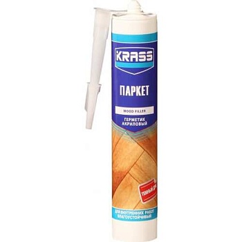 Герметик KRASS Parquet по дереву 300мл Темный дуб