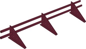 Снегозадержание трубчатое 3м 3011