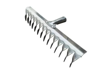 Грабли клепаные 14-Зубые витые, нерж.