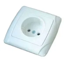 Розетка 1-м СП б/заз. Маргарита 16А IP20 UNIVersal М0022