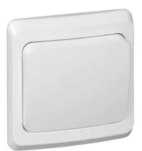 Выключатель 1-кл. СП Этюд 10А IP20 белый