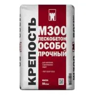 Пескобетон М300 КРЕПОСТЬ 25кг 1подд.80шт. Пескобетон М300 КРЕПОСТЬ 25кг 1подд.80шт.