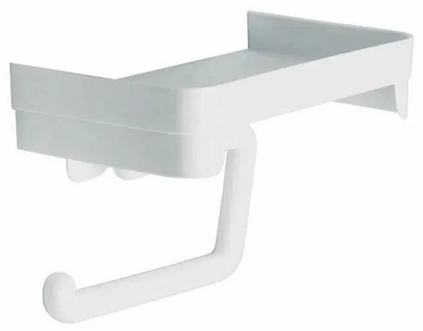 1. Держатель для туалетной бумаги IDEA с полочкой