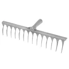 Грабли клепаные 14-Зубые витые, нерж.