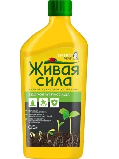 Удобрение Живая сила Здоровая рассада 0,5л ПитэрПит