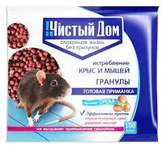 ЧД тесто-брикет от крыс 100гр