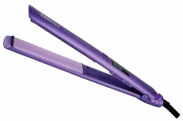 1. Выпрямитель Centek CT-2020 VIOLET 60Вт, плав. пластины, LED индикатор, фиксатор пластин, авто выкл.